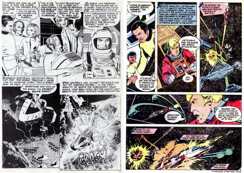 Left: art by Gray Morrow. Right: Art by John Byrne.